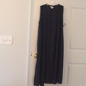LuLaRoe Joy sleeveless Cardigan.